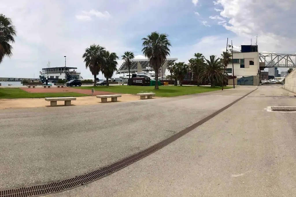 Cozy Boat Hotel In Barcelona & Ac & Wifi & Parking Sant Adrià de Besòs 0*,